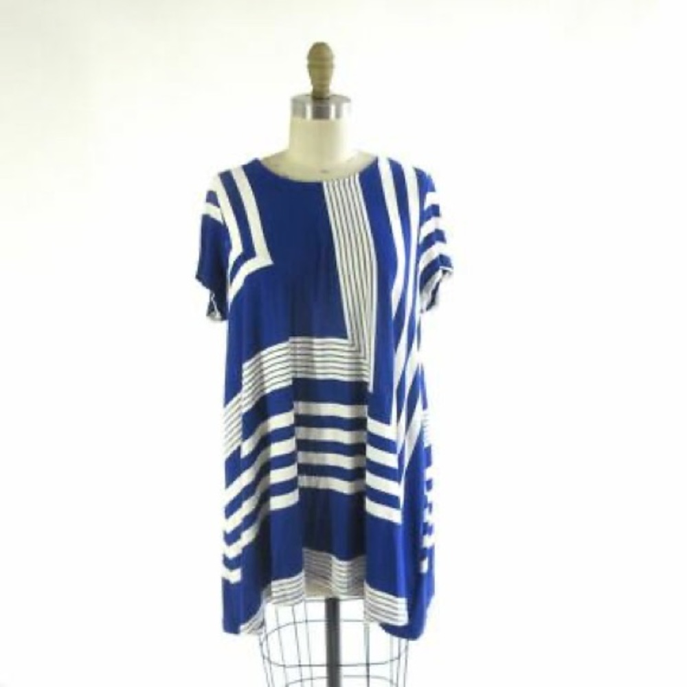 Anthropologie - Puella Striped Swing Top